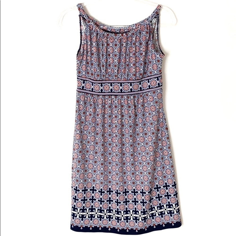 Max Studio matte jersey medallion print dress